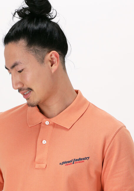 Oranje DIESEL Polo T-SMITH-IND - large