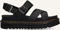 Zwarte DR MARTENS Platte sandalen VOSS II - medium