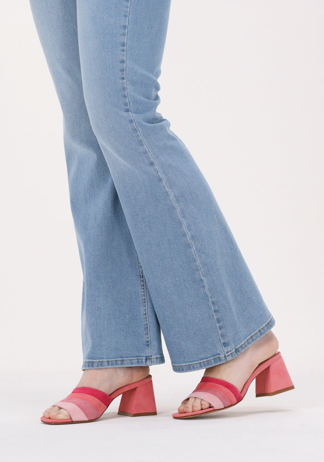 Roze FABIENNE CHAPOT Muiltjes TED MULES SWIRL | Omoda