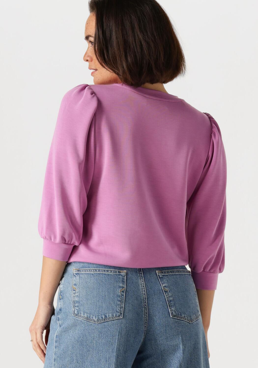 SELECTED FEMME Dames Truien & Vesten Slftenny 3 4 Sweat Top Roze