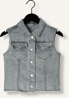 Blauwe DAILY7 Gilet DENIM GILET ALLOVER PRINT Blauwe DAILY7 Gilet DENIM GILET ALLOVER PRINT - medium