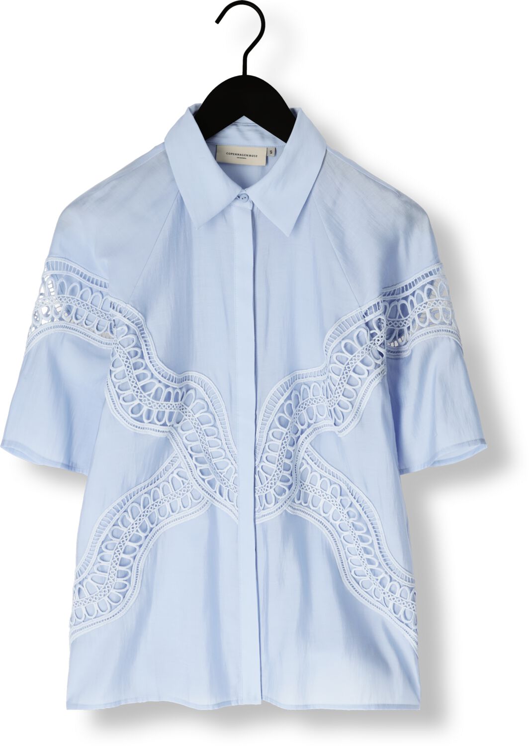 COPENHAGEN MUSE Dames Blouses Cmmolly-shirt 3 Lichtblauw