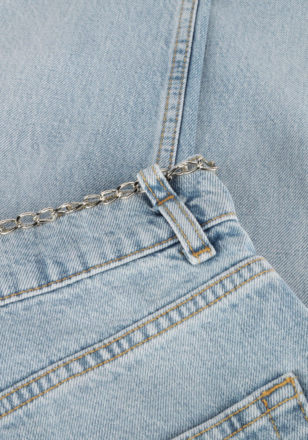 Lichtblauwe LIU JO Straight leg jeans PANT.STRAIGHT COLOR H.W. - large