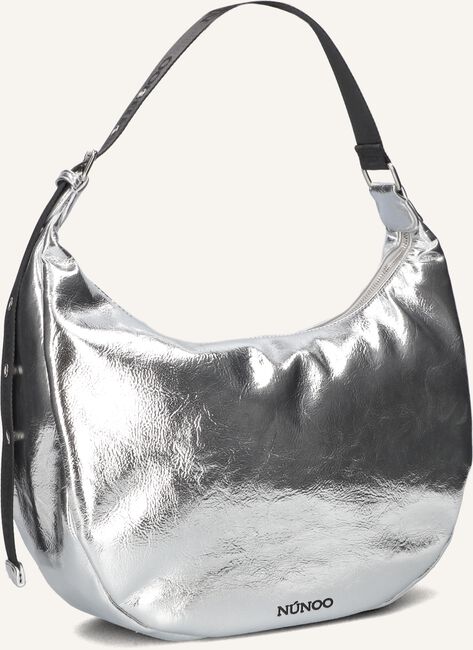 Zilveren NÚNOO Schoudertas STELLA RECYCLED Zilveren NÚNOO Schoudertas STELLA RECYCLED - large