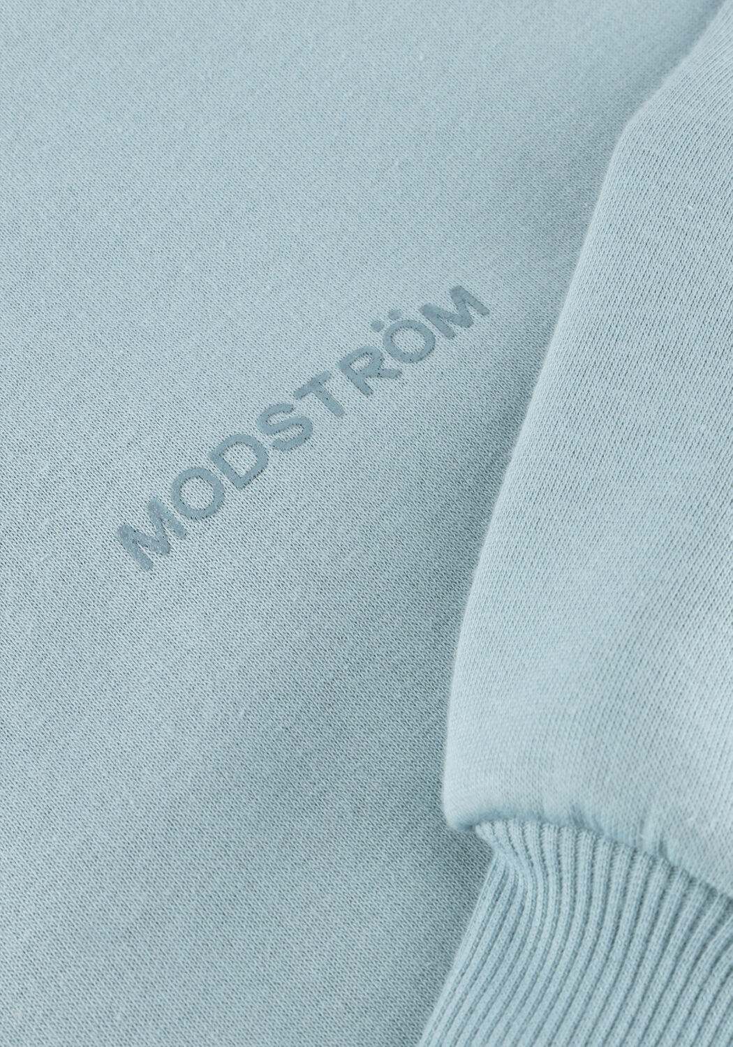 Lichtblauwe MODSTR&Ouml;M Sweater PAULAMD SWEAT - large