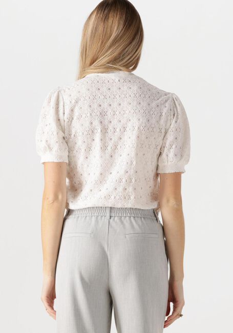 Witte OBJECT T-shirt OBJLAILA S/S RE TOP - large