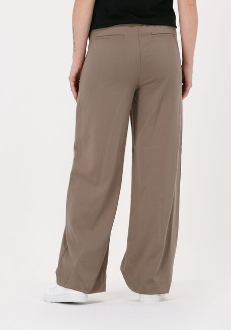 verslag doen van na school uitdrukking Taupe OBJECT Wijde broek OBJLISA MW WIDE PANT NOOS | Omoda
