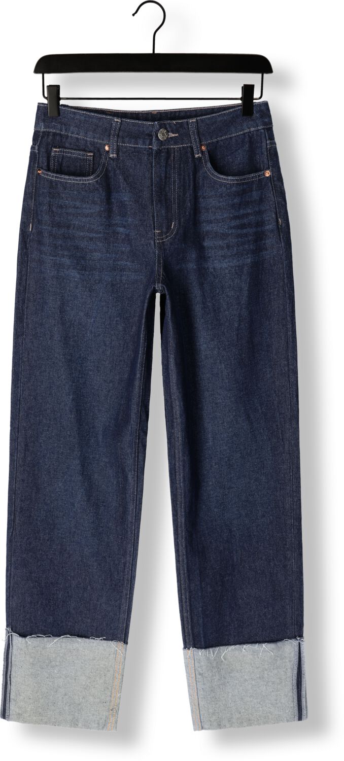 Y.A.S. Dames Jeans Yasmaria Hmw Jeans S. Donkerblauw