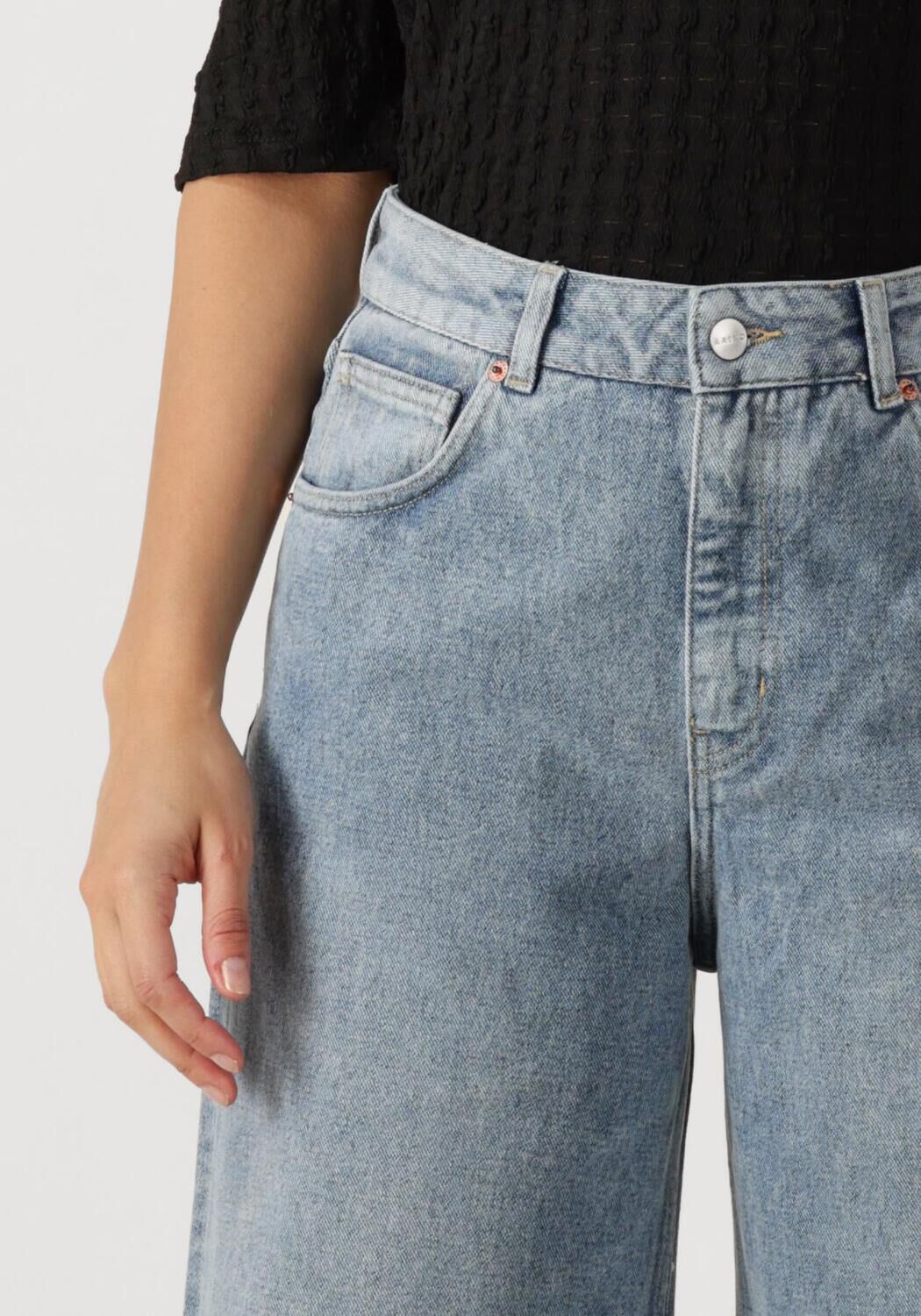 AAIKO Dames Jeans Charly Denim Blue Co 687 Blauw