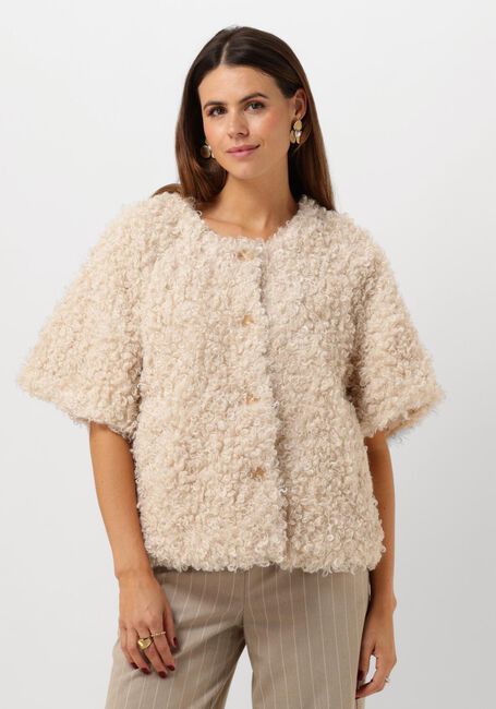 Witte SUMMUM Gilet JACKET FAUX FUR - large