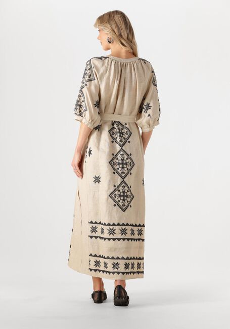 Ecru GREEK ARCHAIC KORI Maxi jurk 230652 - large