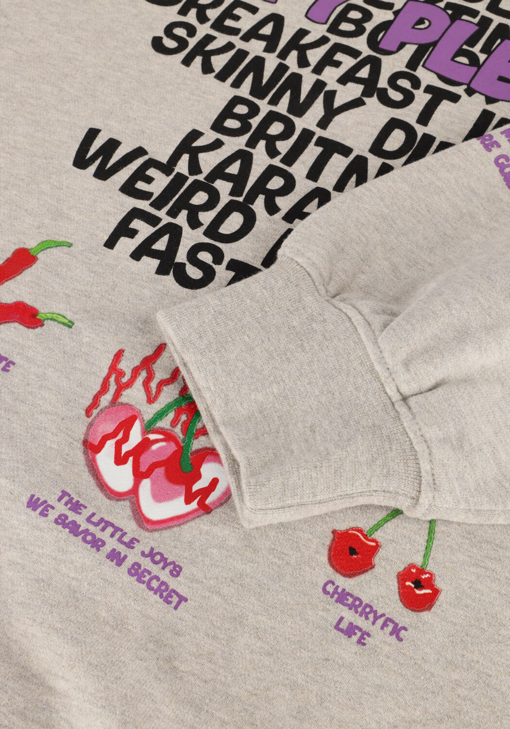 Grijze HARPER & YVE Trui GUILTYLIST-SW - large