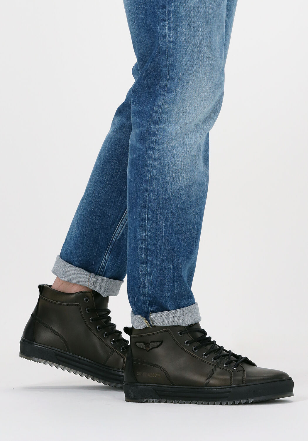 Groene PME LEGEND Hoge sneakers TITON - large