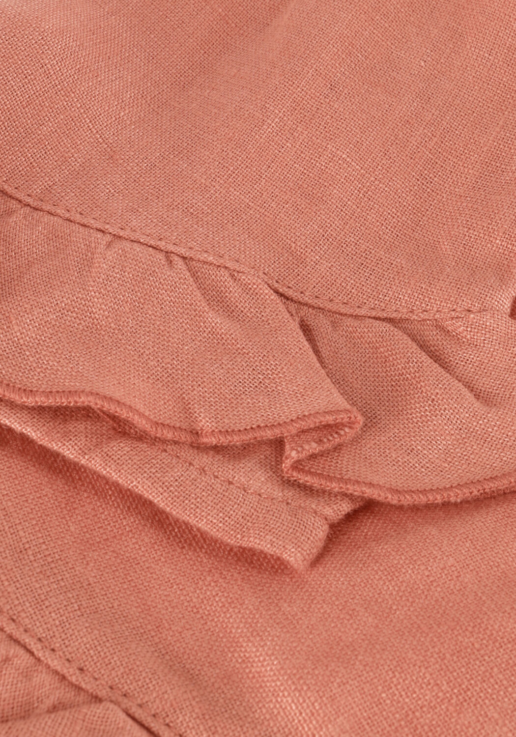 Roze PLAY UP Korte broek LINEN SHORTS - large