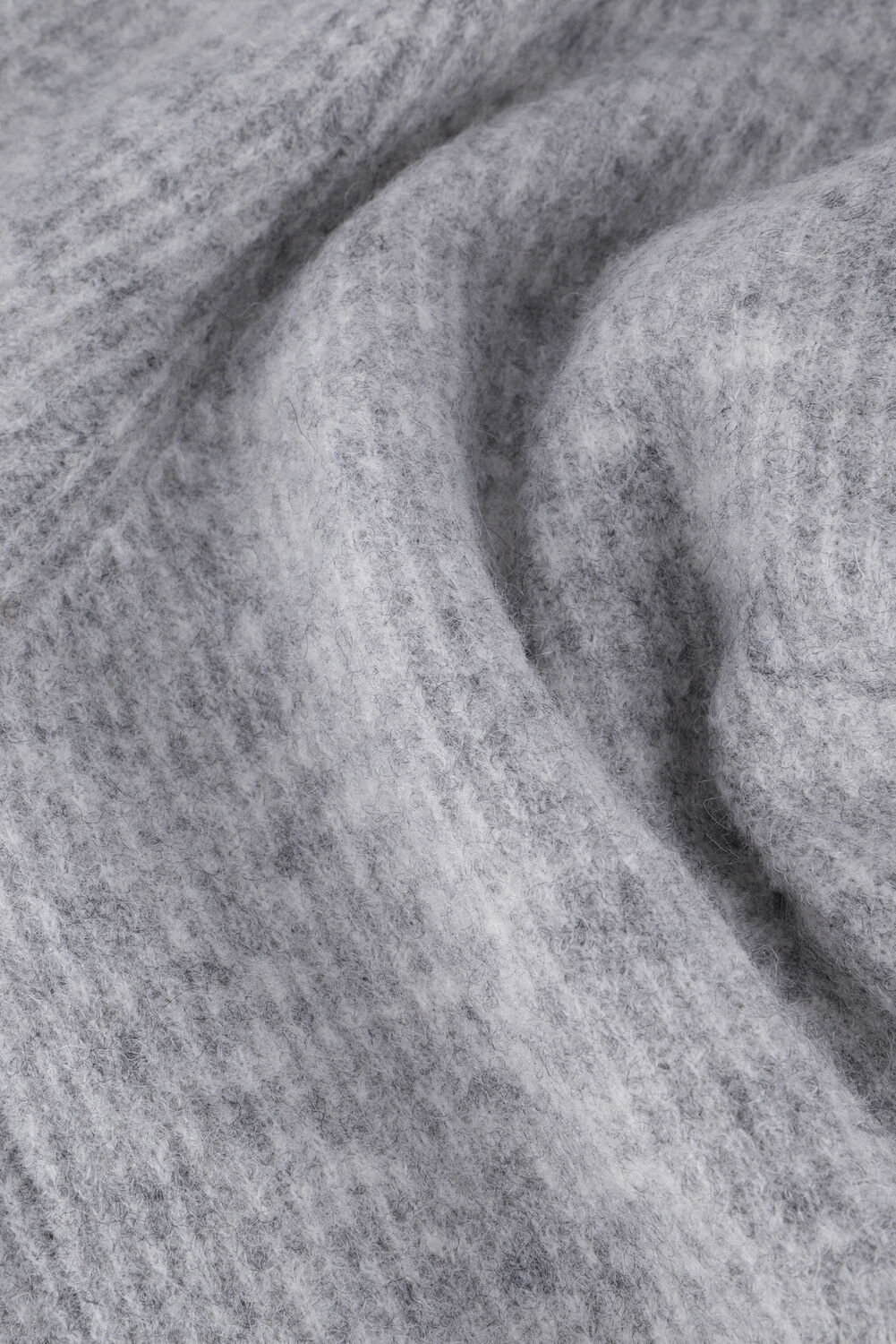 Lichtgrijze NEO NOIR Vest MARS KNIT CARDIGAN - large