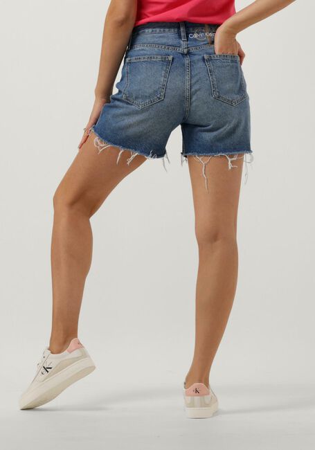Blauwe CALVIN KLEIN Shorts MOM SHORT - large