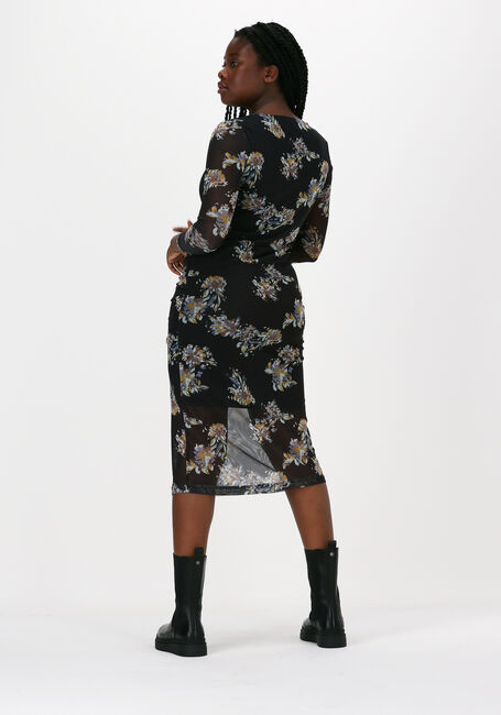 Zwarte JUST FEMALE Midi jurk ANLIA DRESS - large