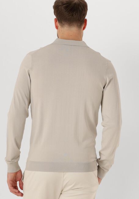 Gebroken wit GENTILUOMO Trui POLO NO BUTTON LS K2039-260 - large