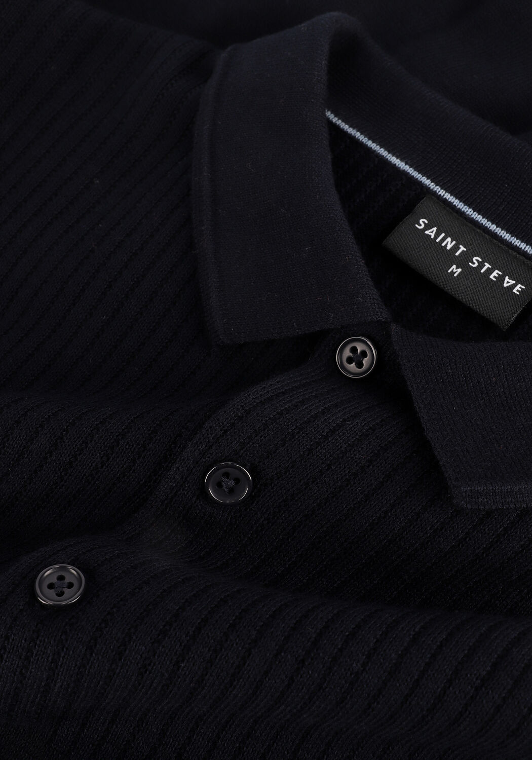 Donkerblauwe SAINT STEVE Polo GERBEN - large