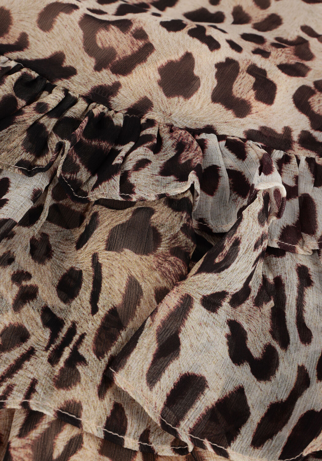 Bruine GUESS Mini jurk SS BRIGIDA FLARE DRESS - large