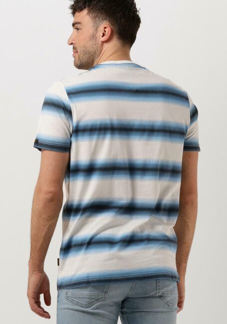 Blauwe PME LEGEND T-shirt SHORT SLEEVE R-NECK SINGLE JERSEY PRINTED - large