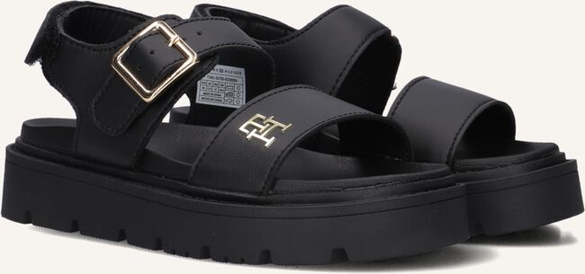 Zwarte TOMMY HILFIGER Platte sandalen 33785 Zwarte TOMMY HILFIGER Platte sandalen 33785 - large