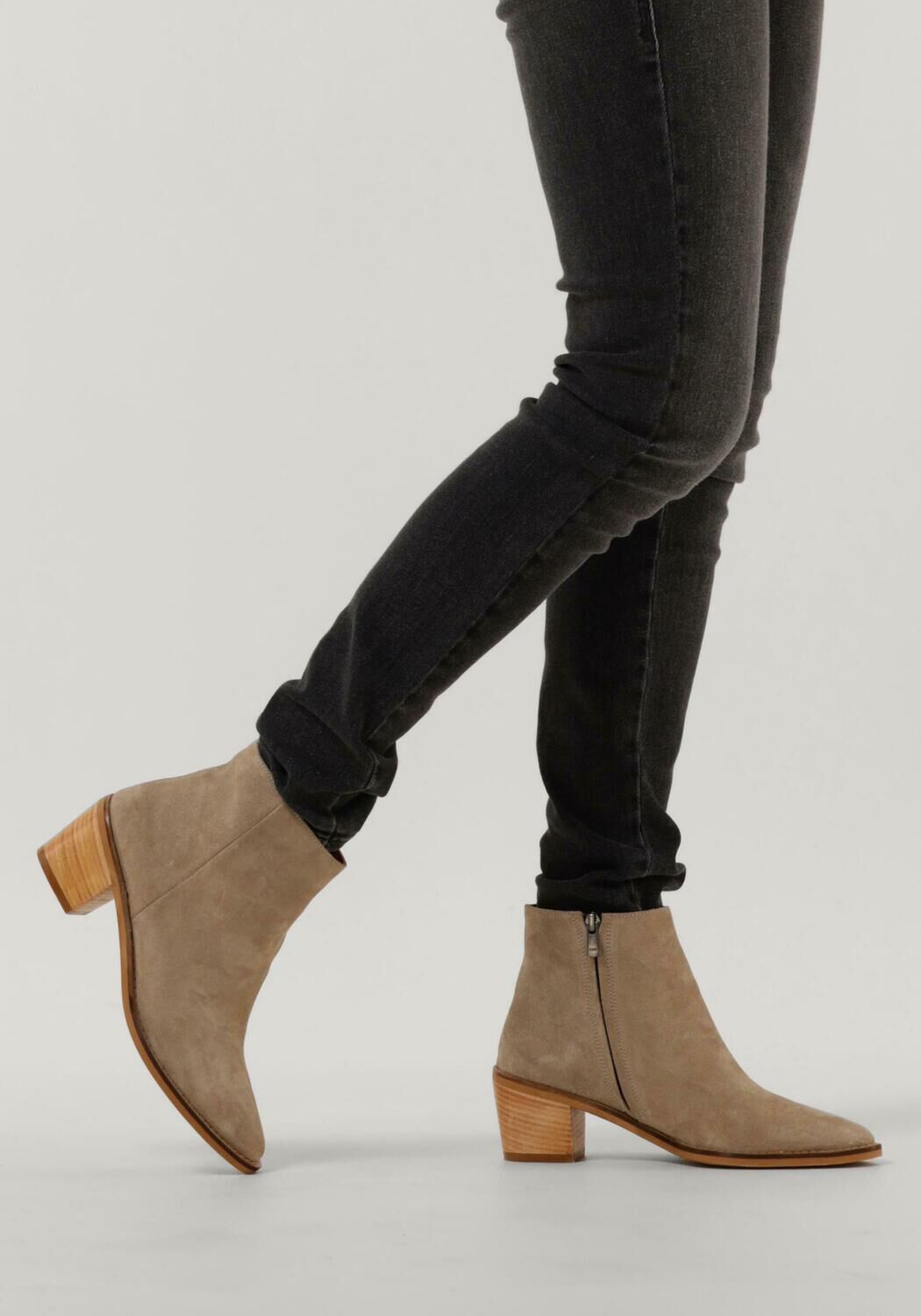 Beige NOTRE V Enkellaarsjes 139 2328 Omoda