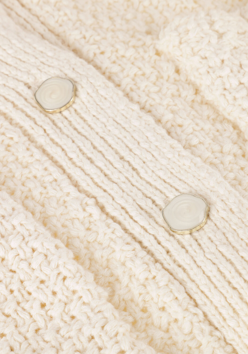 Witte MY ESSENTIAL WARDROBE Vest CARRYMW KNIT CARDIGAN - large