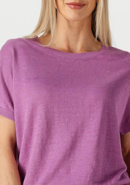 Paarse DES PETITS HAUTS T-shirt ALEXO - large