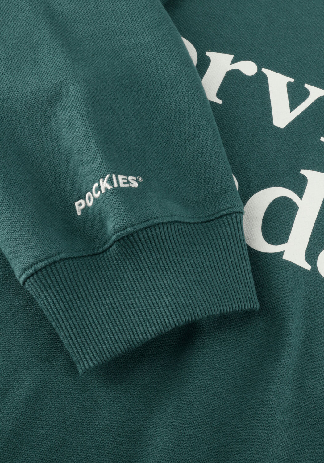 Groene POCKIES Sweater OVERSIZED SUNDAYS CREW - large
