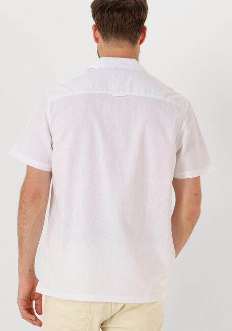 Witte TOMMY JEANS Casual overhemd TJM LINEN BLEND CAMP SS EXT - large
