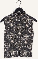 Zwarte VANILIA Top IKAT TANK COL Zwarte VANILIA Top IKAT TANK COL - medium