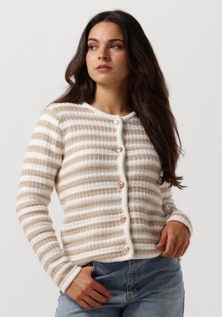 Zand NEO NOIR Vest LIMONE STRIPE KNIT JACKET - large