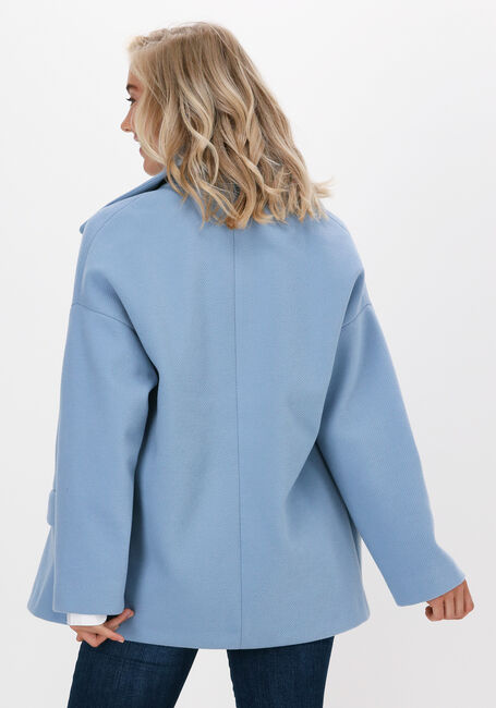 Lichtblauwe SILVIAN HEACH Mantel COAT CAPITAR - large