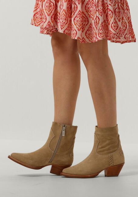 Beige SHABBIES Enkellaarsjes LUTE FOLLY Beige SHABBIES Enkellaarsjes LUTE FOLLY - large