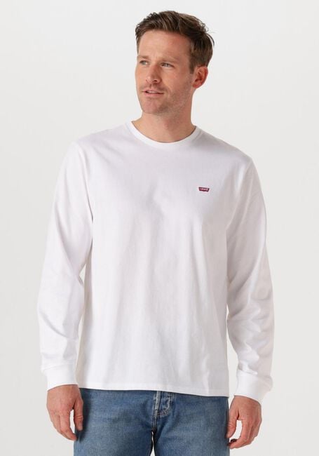 Witte LEVI'S T-shirt LS ORIGINAL HM TEE - large