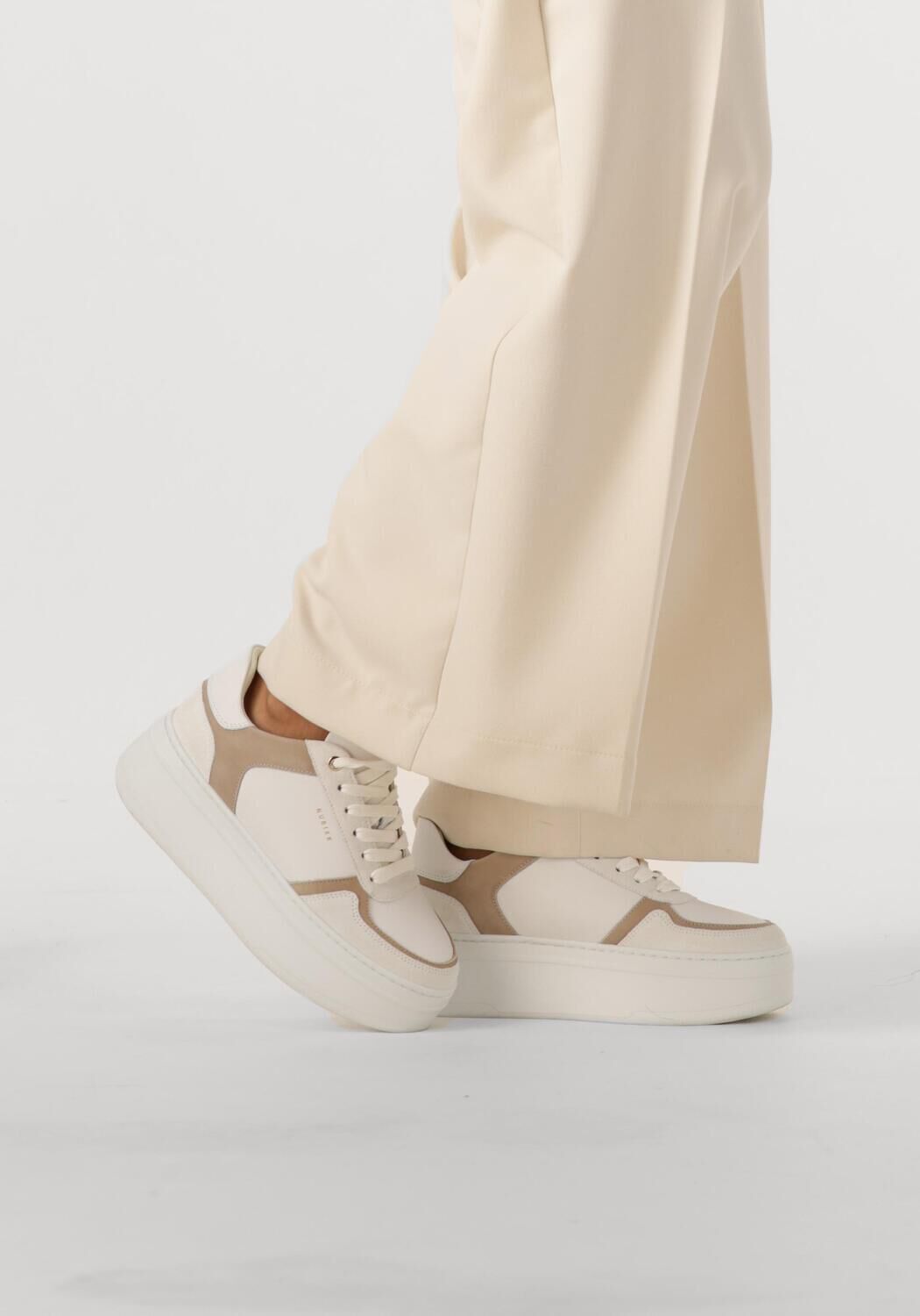Witte NUBIKK Lage sneakers BAYOU PLATFORM - large