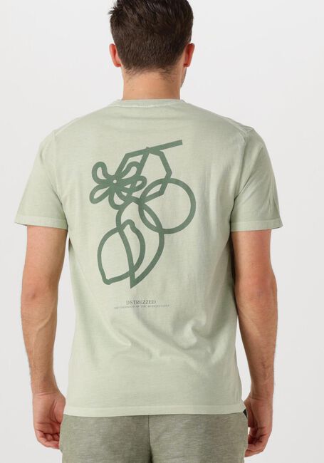 Mint DSTREZZED T-shirt NICKOLAS GRAPHIC TEE - large