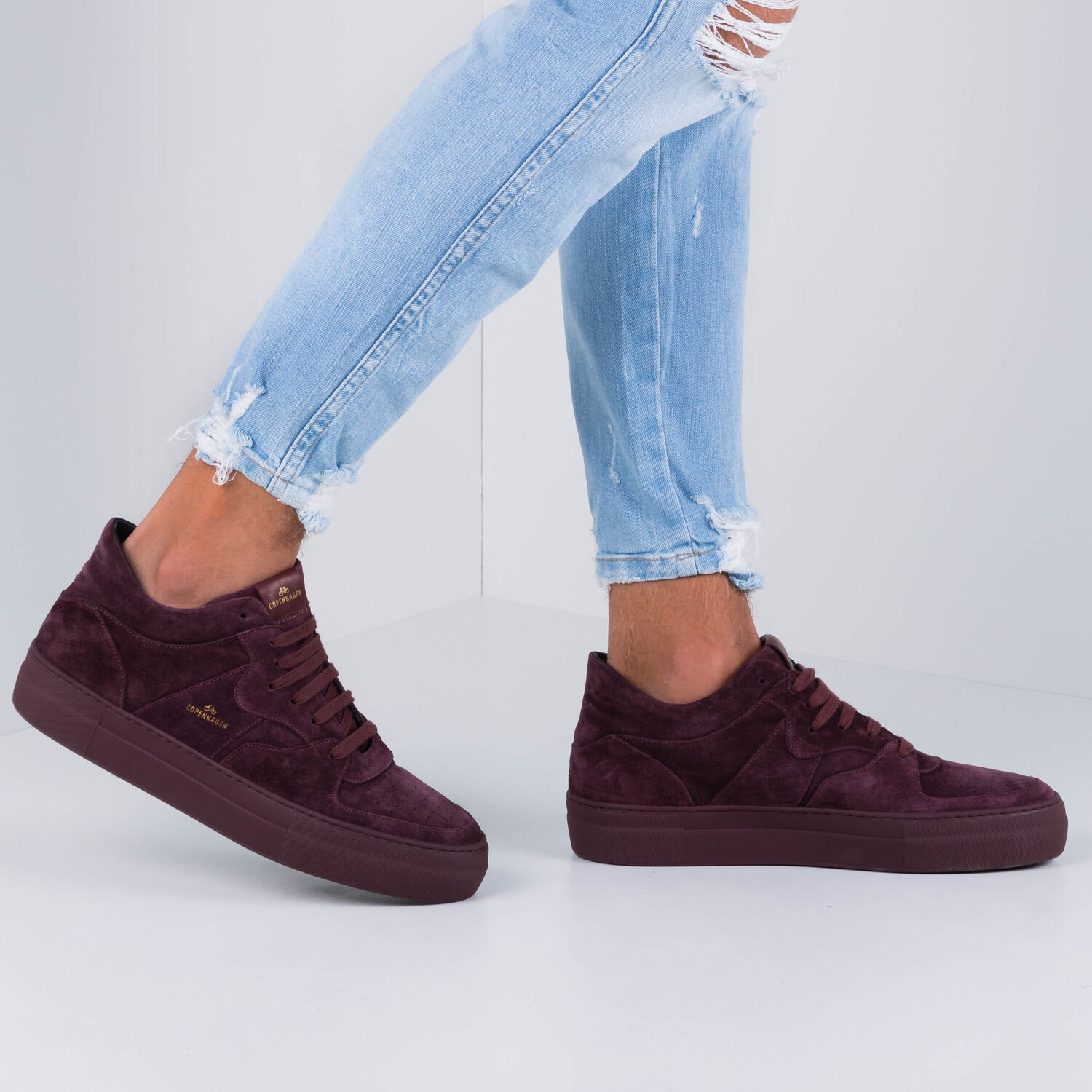 Rode COPENHAGEN STUDIOS Lage sneakers CPH36M - large