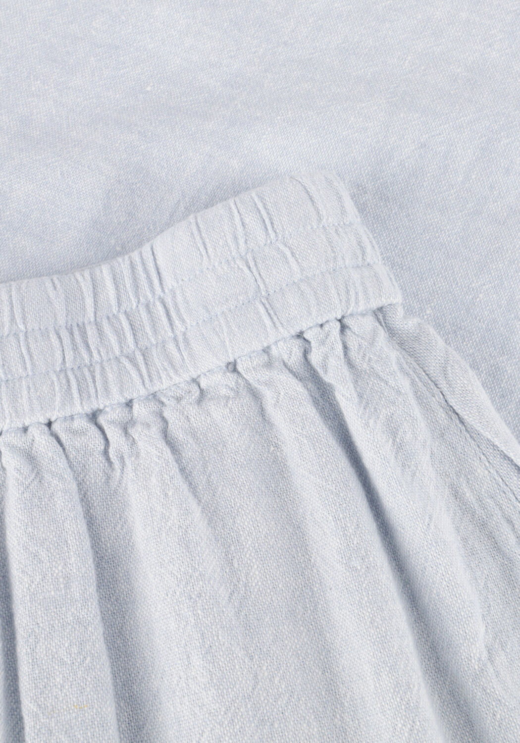 Lichtblauwe MSCH COPENHAGEN Midirok MSCHPENNIE GINIA HW SKIRT - large