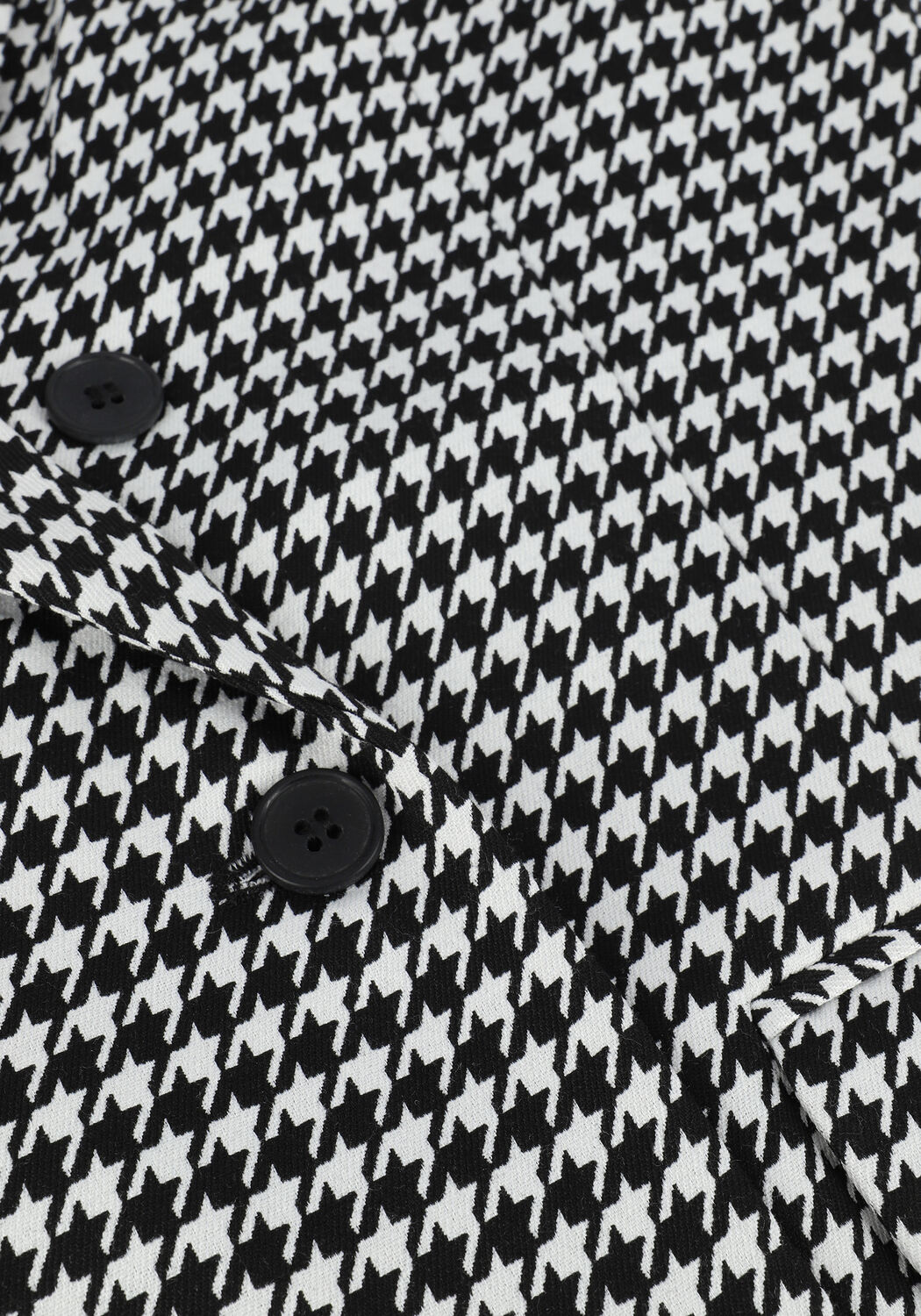 Zwarte SELECTED WOMEN Blazer SLFMUSA BLAZER EX HOUNDTOOTH - large