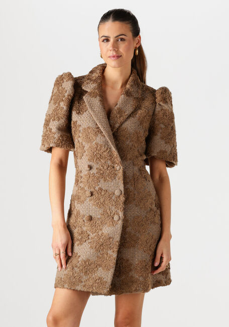 Bruine NOTRE-V Mini jurk NV-FALLON - large