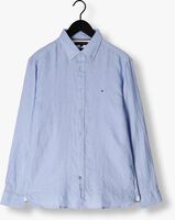 Lichtblauwe TOMMY HILFIGER Casual overhemd PGMENT DYED LI SOLID RF SHIRT