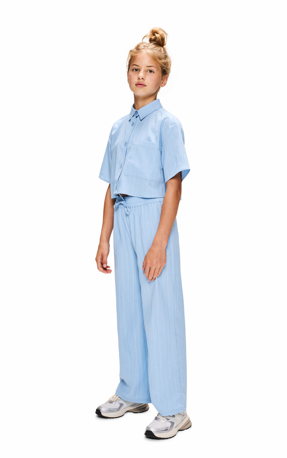 Blauwe RETOUR Blouses OLIVIA - large