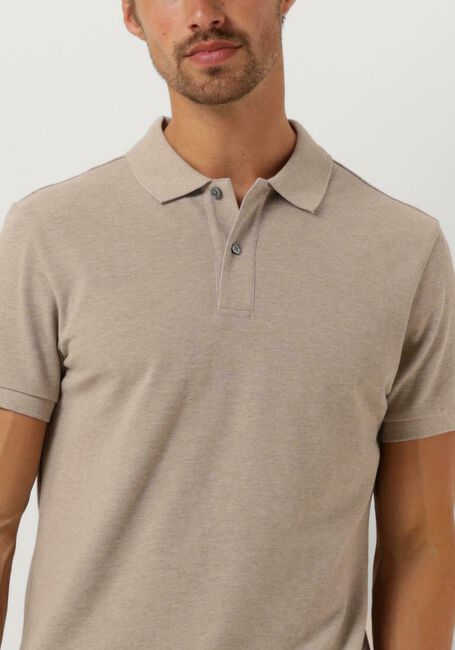 Beige PROFUOMO Polo POLO SHORT SLEEVE - large