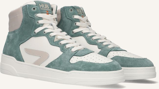 Witte HUB Hoge sneakers COURT-Z HIGH MEN Witte HUB Hoge sneakers COURT-Z HIGH MEN - large