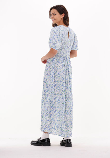 Lichtblauwe ENVII Maxi jurk ENGOLDSTONE SS DRESS 6696 - large