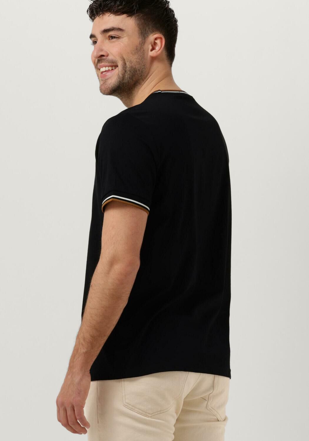 Fred perry tipped t shirt sales