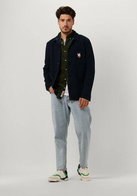 Groene SCOTCH & SODA Casual overhemd FINE CORDUROY SHIRT - SLIM FIT - large