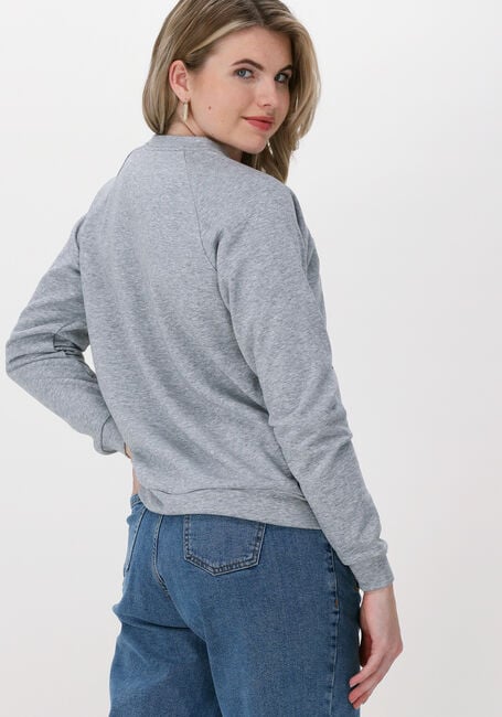 Grijze CO'COUTURE Sweater CLUB FLOC SWEAT - large